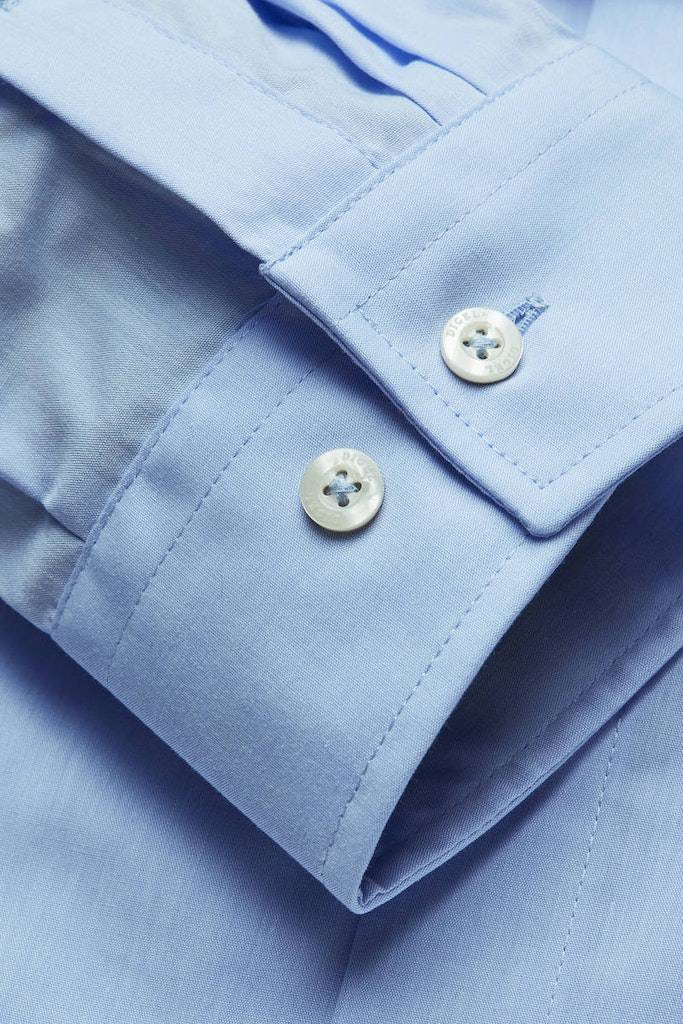 Digel Camicia Digel Celeste Regular Fit Puro Cotone No Stiro