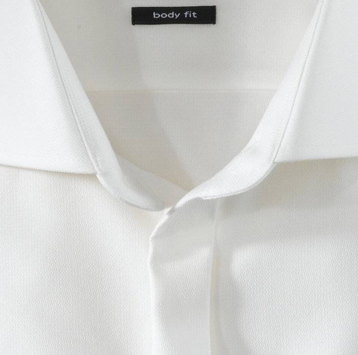 Olymp Camicia Ecru Elegante Da Cerimonia Olymp Con Polso Doppio