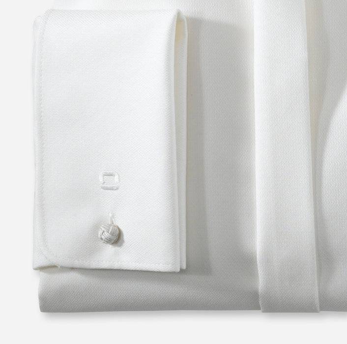 Olymp Camicia Ecru Elegante Da Cerimonia Olymp Con Polso Doppio