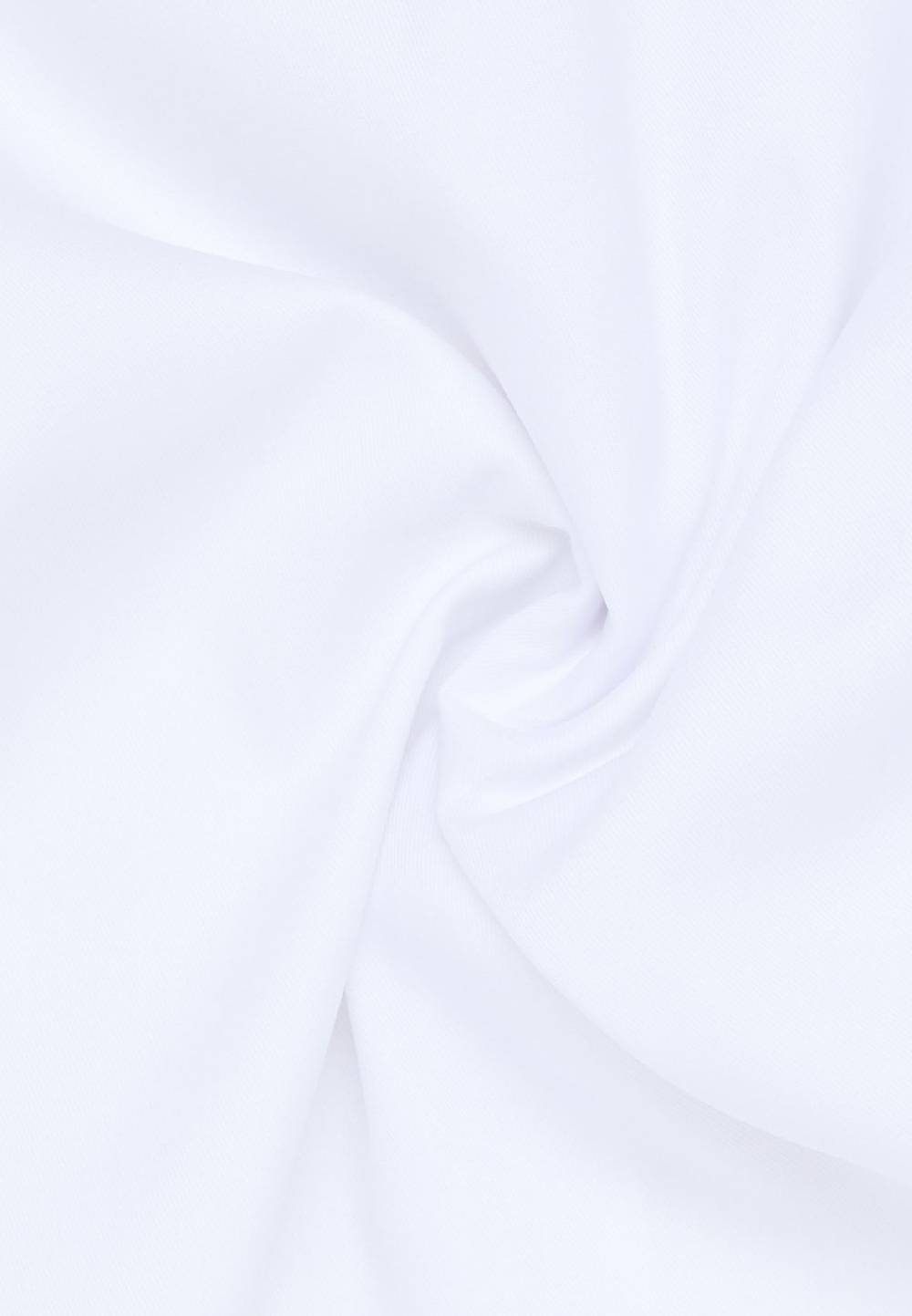 Eterna Camicia Elegante Eterna Bianca Modern Fit Polso Doppio Abbottonatura Coperta