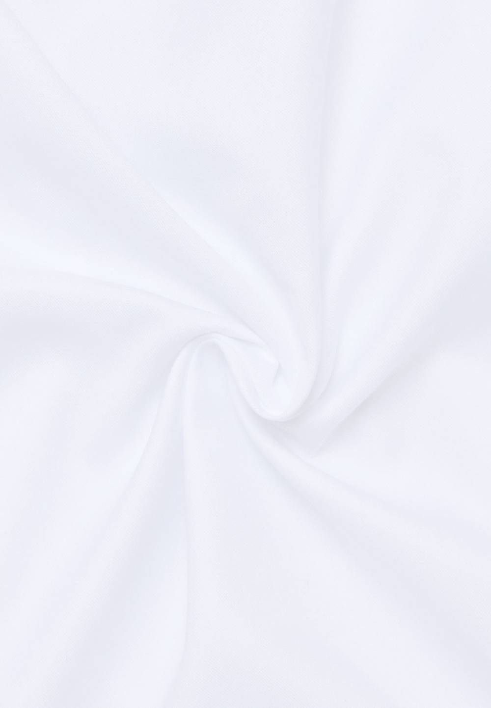 Eterna Camicia Elegante Eterna Bianca Slim Fit Polso Doppio Abbottonatura Coperta