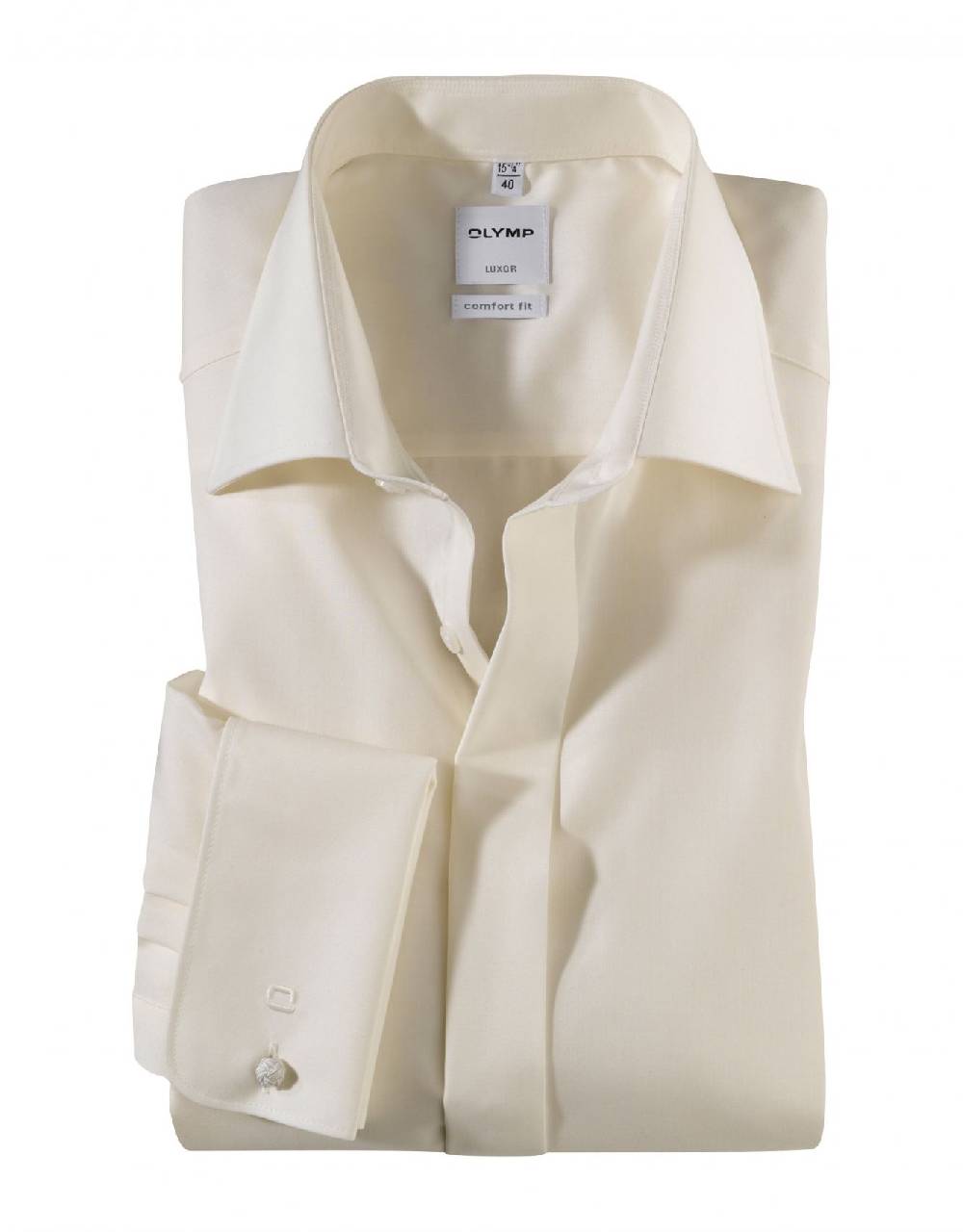 Olymp Camicia elegante olymp comfort fit con polso doppio per gemelli