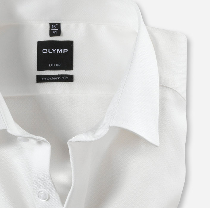 Olymp Camicia Elegante Olymp Modern Fit Con Polso Doppio Per Gemelli