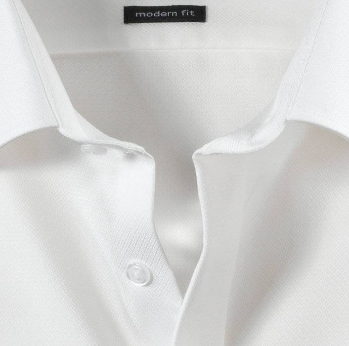 Olymp Camicia Elegante Olymp Modern Fit Con Polso Doppio Per Gemelli