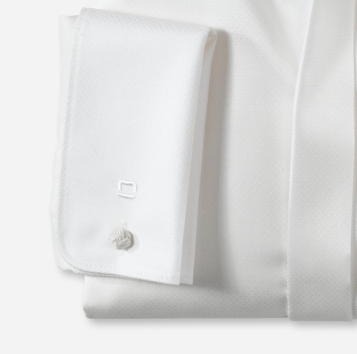 Olymp Camicia Elegante Olymp Modern Fit Con Polso Doppio Per Gemelli