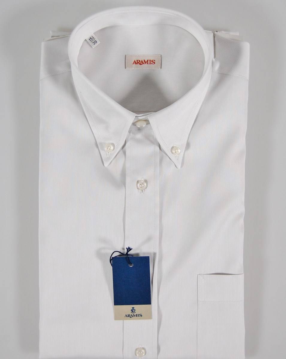 Aramis Camicia Grigio Perla Aramis Collo Button Down