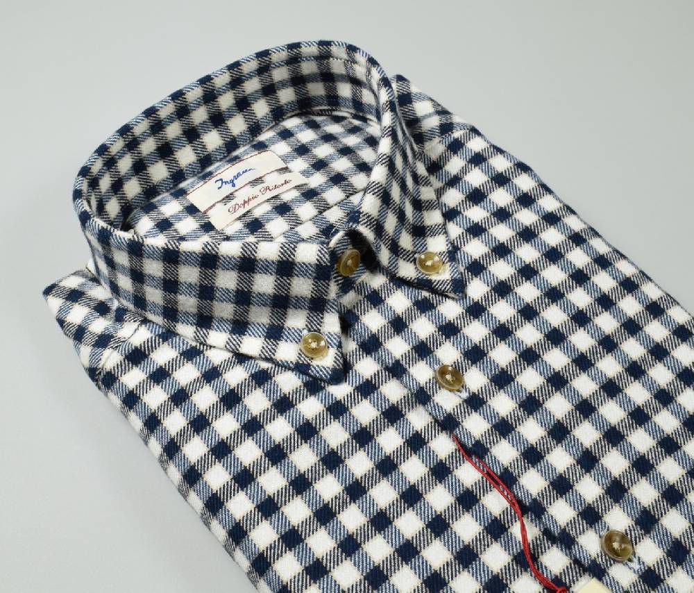 Ingram Camicia in flanella ingram collo button down regular fit