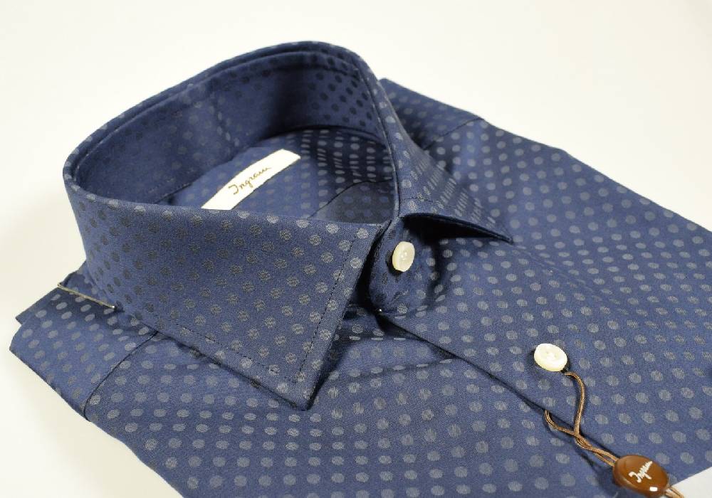 Ingram Camicia ingram a pois modern fit in due colori