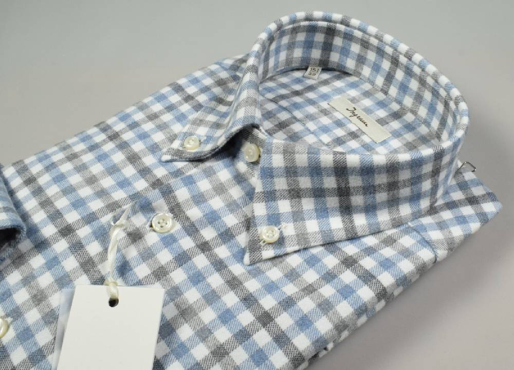 Ingram Camicia Ingram Button Down A Quadretti Cotone Caldo Flanella