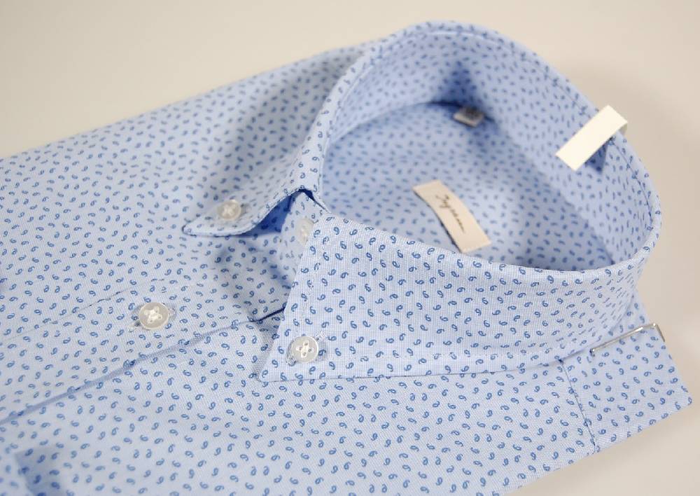 Ingram Camicia Ingram Celeste Collo Button Down Vesibilità Regolare