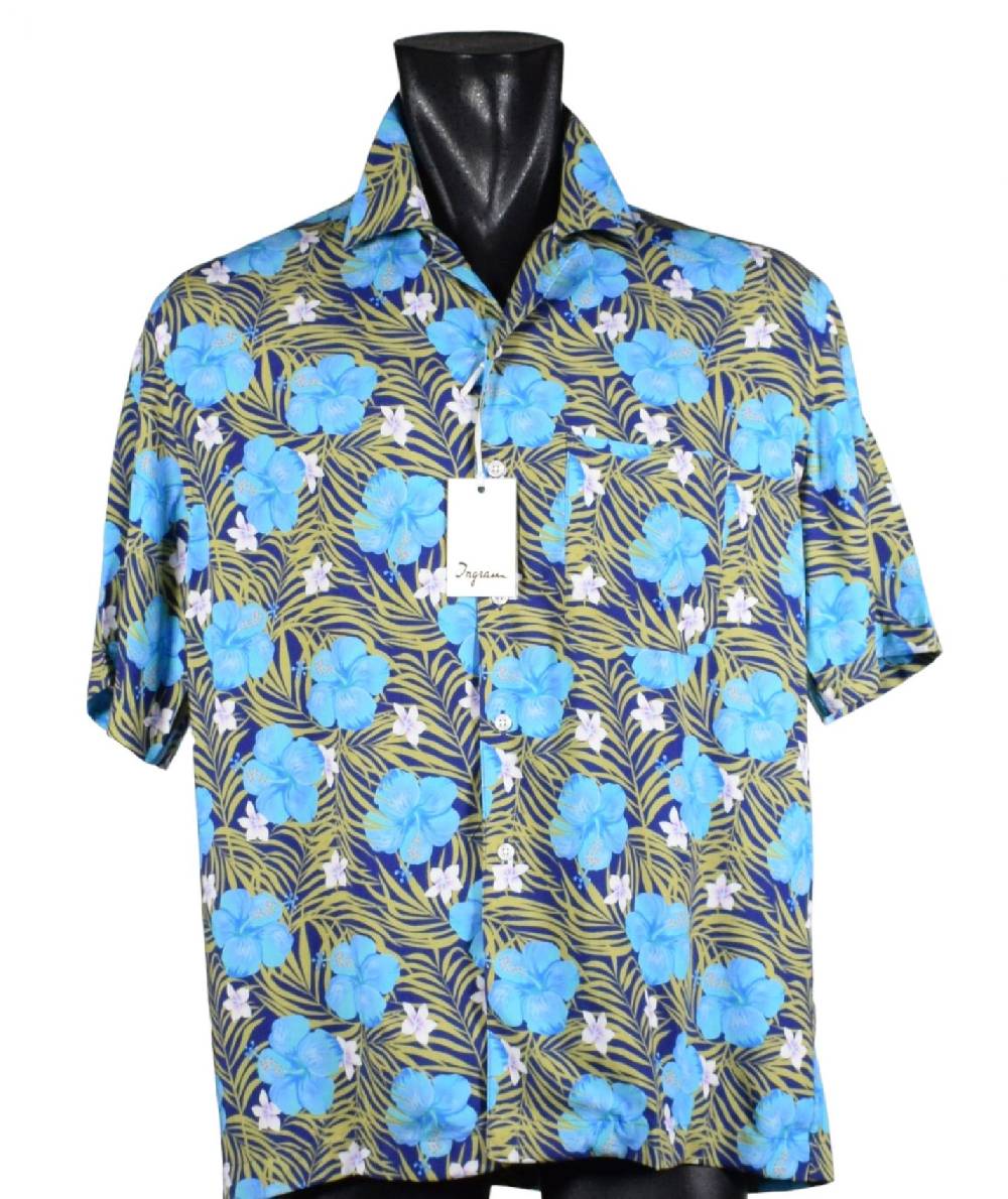Camicia Ingram Collo Bowling Fantasia Floreale