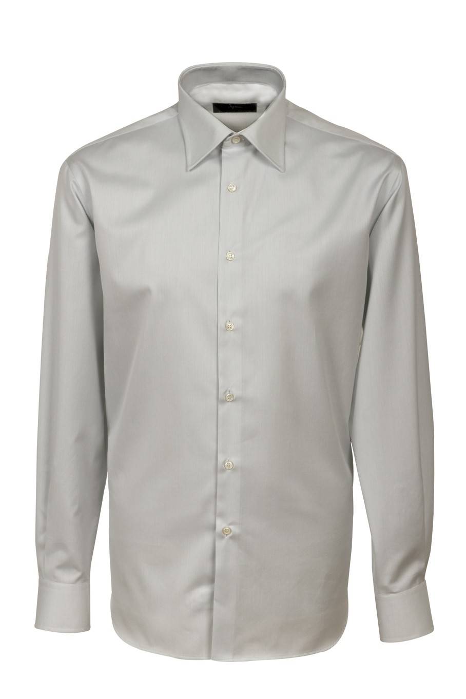 Ingram Camicia ingram grigio perla cotone no stiro collo italiano comfort fit
