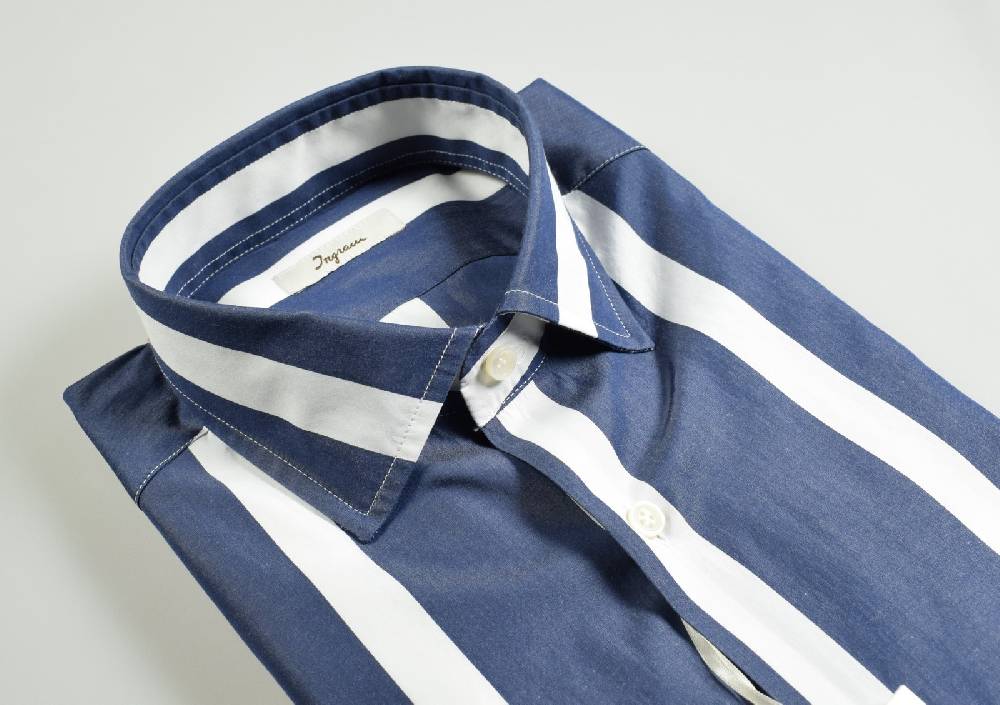Ingram Camicia Ingram Slim Fit A Righe Larghe In Due Colori