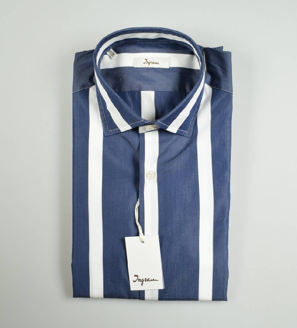 Ingram Camicia Ingram Slim Fit A Righe Larghe In Due Colori
