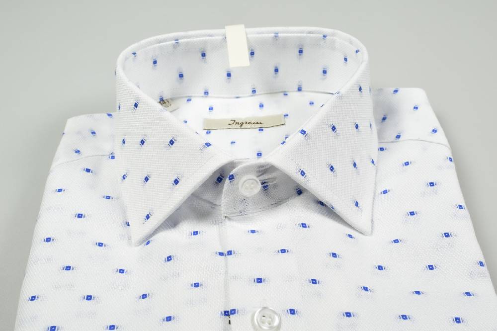 Ingram Camicia ingram slim fit puro cotone oxford fil coupè in due colori