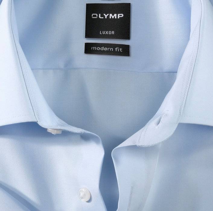 Olymp Camicia Maniche Corte Olymp Modern Fit In Cotone No Stiro