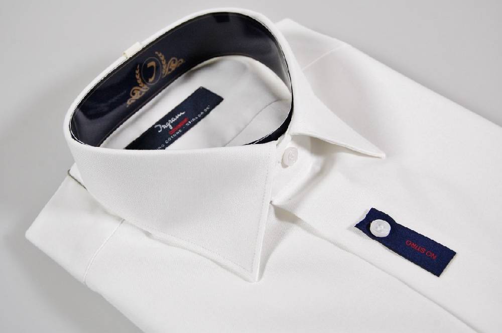 Ingram Camicia No Stiro Ingram Cotone Liscio Twiil Vestibilità Comfort