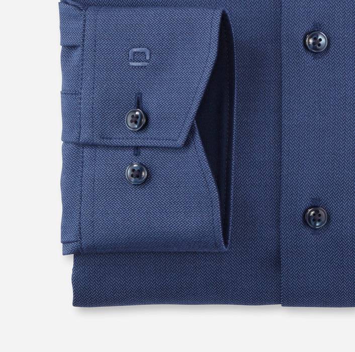 Olymp Camicia Olymp Blu Marine Dynamic Flex Modern Fit