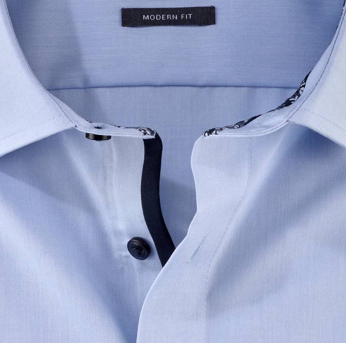 Olymp Camicia Olymp Celeste Modern Fit Con Taschino