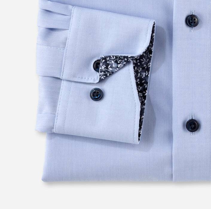 Olymp Camicia Olymp Celeste Modern Fit Con Taschino