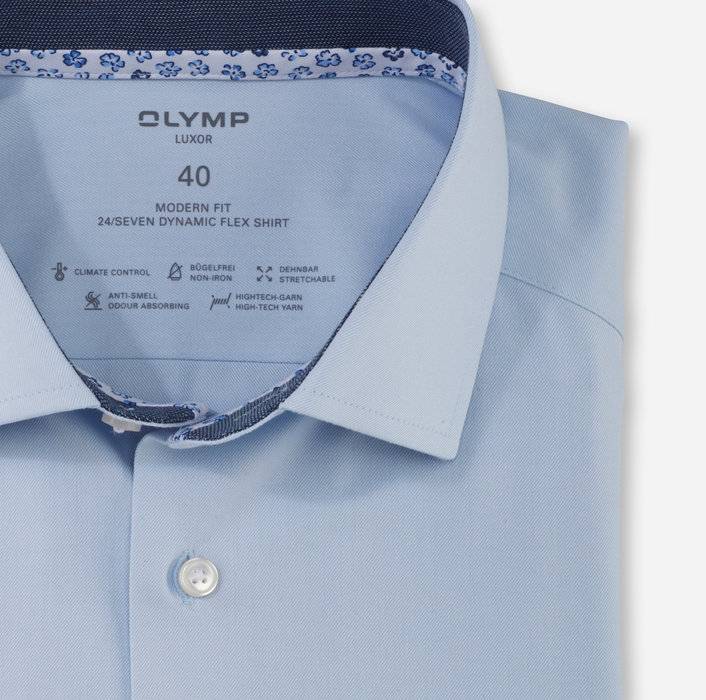 Olymp Camicia Olymp Celeste Modern Fit Dynamic Flex