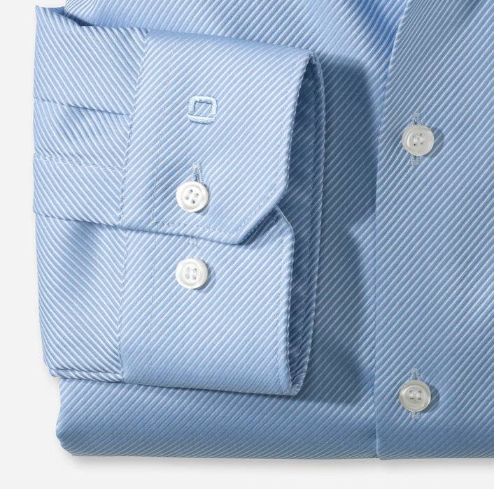 Olymp Camicia Olymp Celeste Super Slim Fit Cotone Stretch