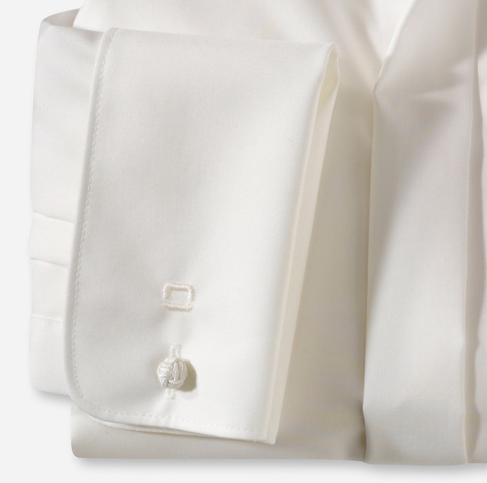 Olymp Camicia Olymp Elegante Modern Fit Con Polso Doppio Per Gemelli