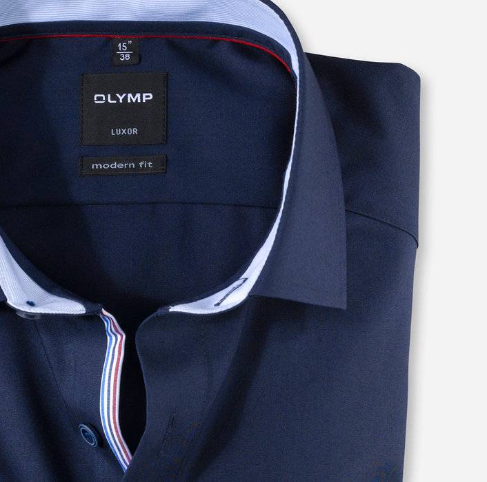 Olymp Camicia Olymp In Puro Cotone No Stiro Modern Fit