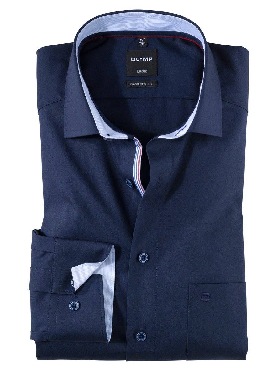 Olymp Camicia olymp in puro cotone no stiro modern fit