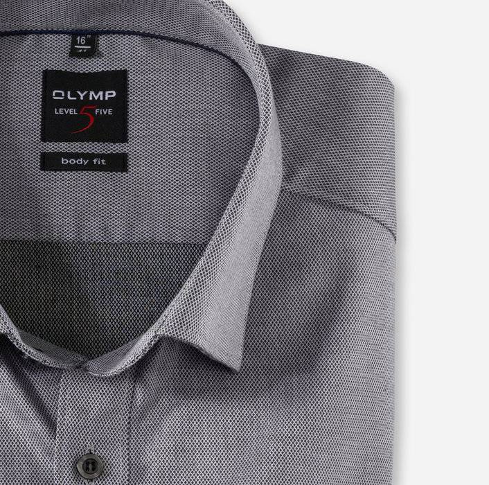 Olymp Camicia Olymp Level Five In Cotone Twill Oxford Slim Fit