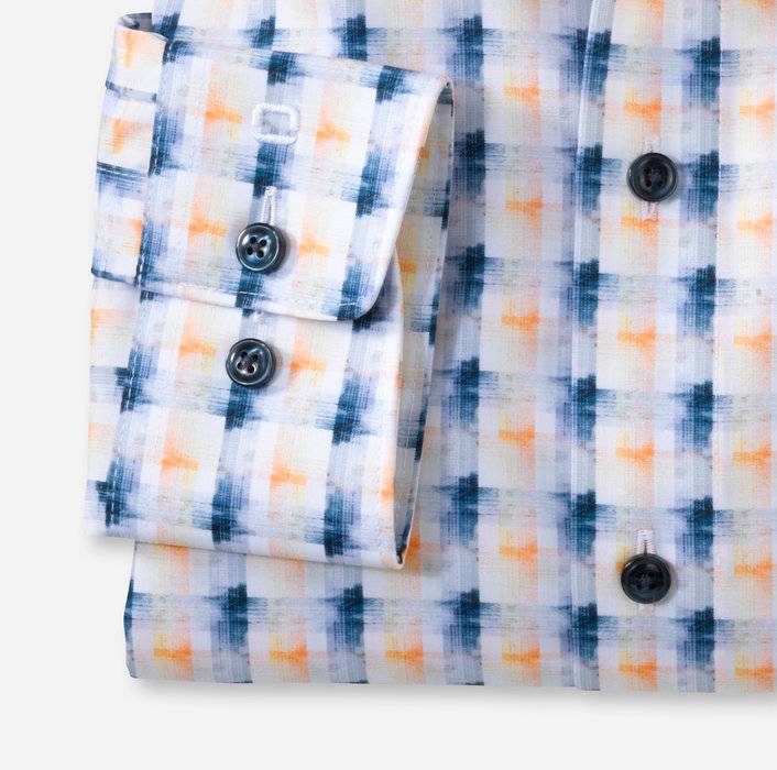 Olymp Camicia Olymp Luxor Fantasia Stampata Modern Fit