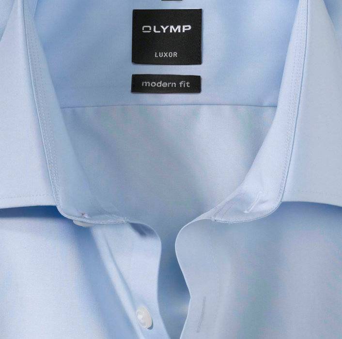 Olymp Camicia Olymp Luxor In Cotone Liscio No Stiro Modern Fit