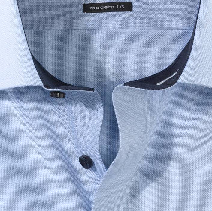 Olymp Camicia Olymp Luxor In Puro Cotone Oxford No Stiro Modern Fit