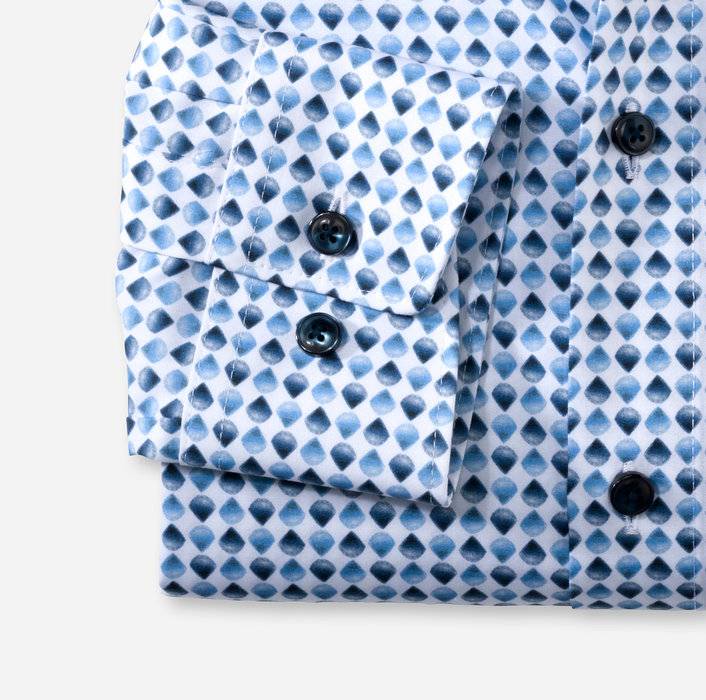 Olymp Camicia Olymp Luxor Modern Fit Fantasia Stampata