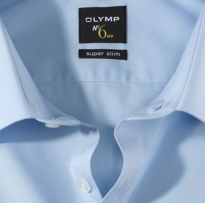 Olymp Camicia Olymp Super Slim Fit Cotone Stretch In Sette Colori