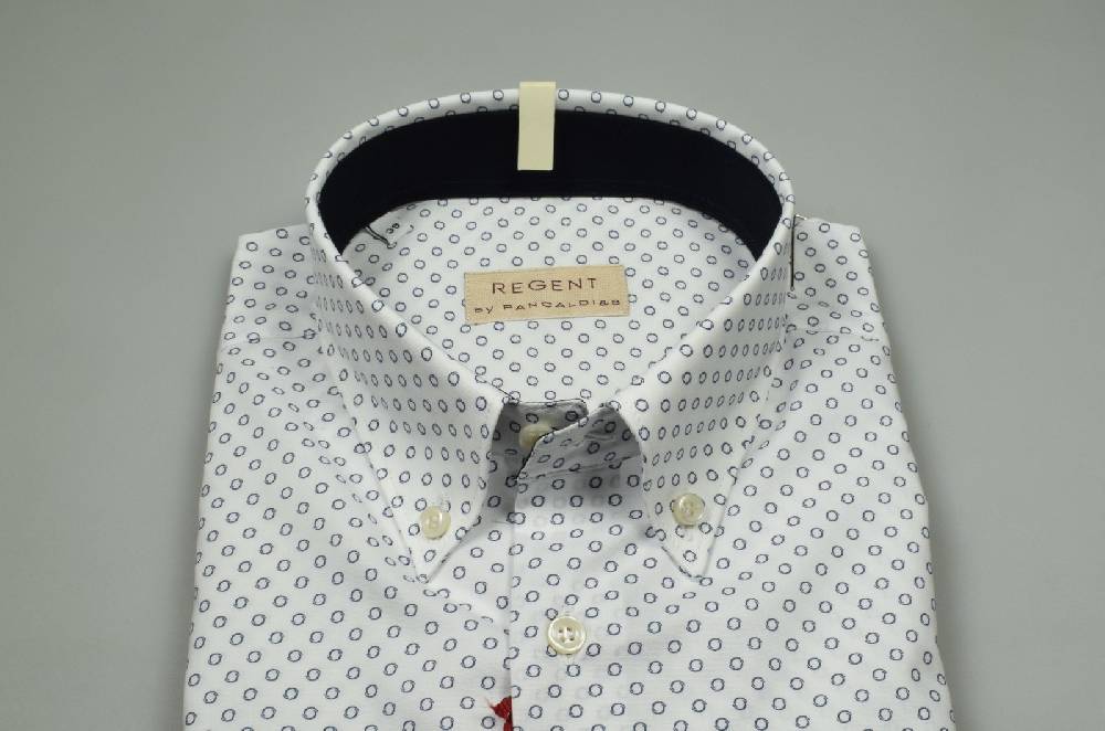 Regent By Pancaldi Camicia Pancaldi Regular Fit Collo Button Down