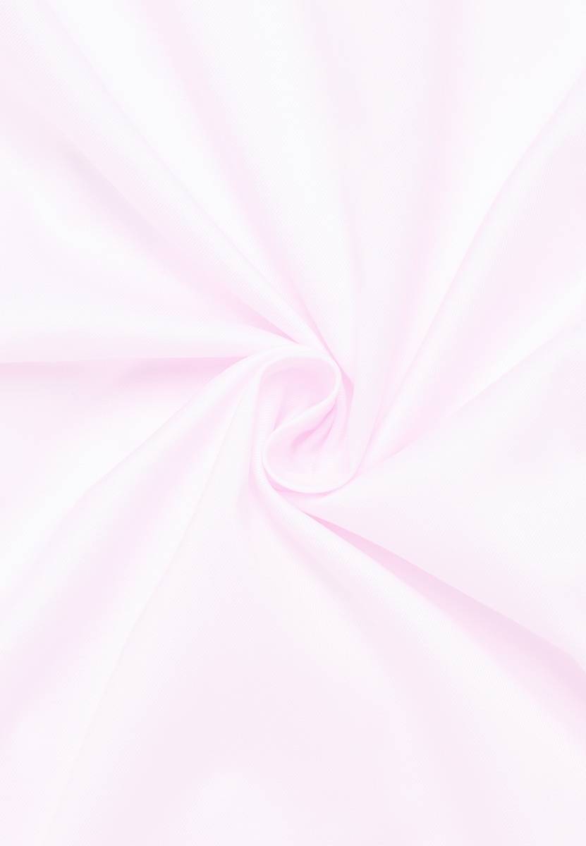 Eterna Camicia Rosa Eterna Slim Fit In Cotone Twill No Stiro