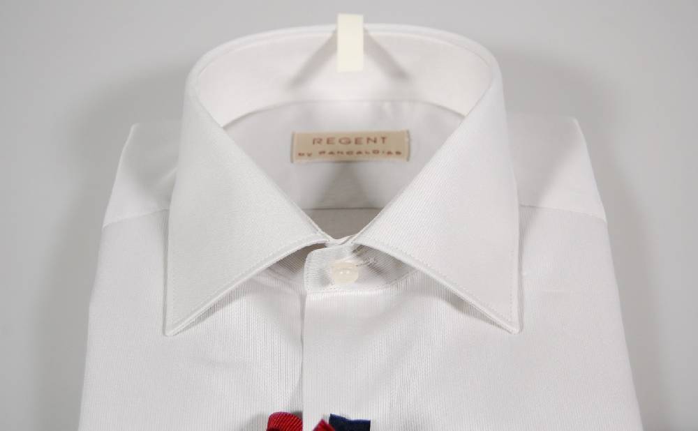 Regent by Pancaldi Camicia slim fit grigio perla regent by pancaldi puro cotone