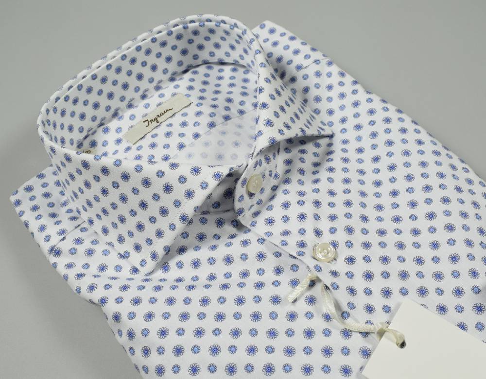 Ingram Camicia slim fit ingram cotone con fantasia stampata