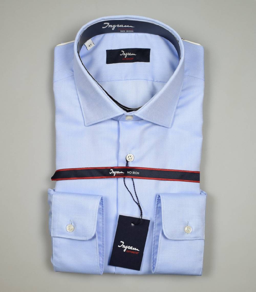 Ingram Camicia Slim Fit Ingram Cotone Oxford Cottonstir