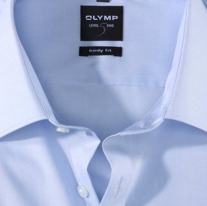 Olymp Camicia Slim Fit Olymp Cotone Chambray Stretch In Cinque Colori