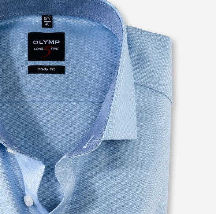 Olymp Camicia Slim Fit Olymp Level Five Cotone Stretch In Sei Colori