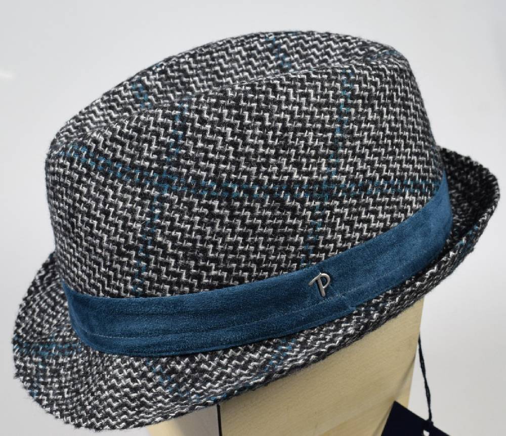Panizza Cappello Moda Trilby Panizza Fantasia A Quadri