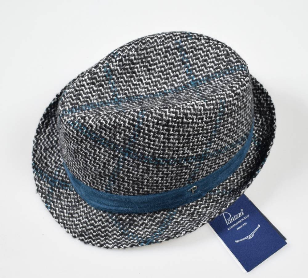 Panizza Cappello Moda Trilby Panizza Fantasia A Quadri