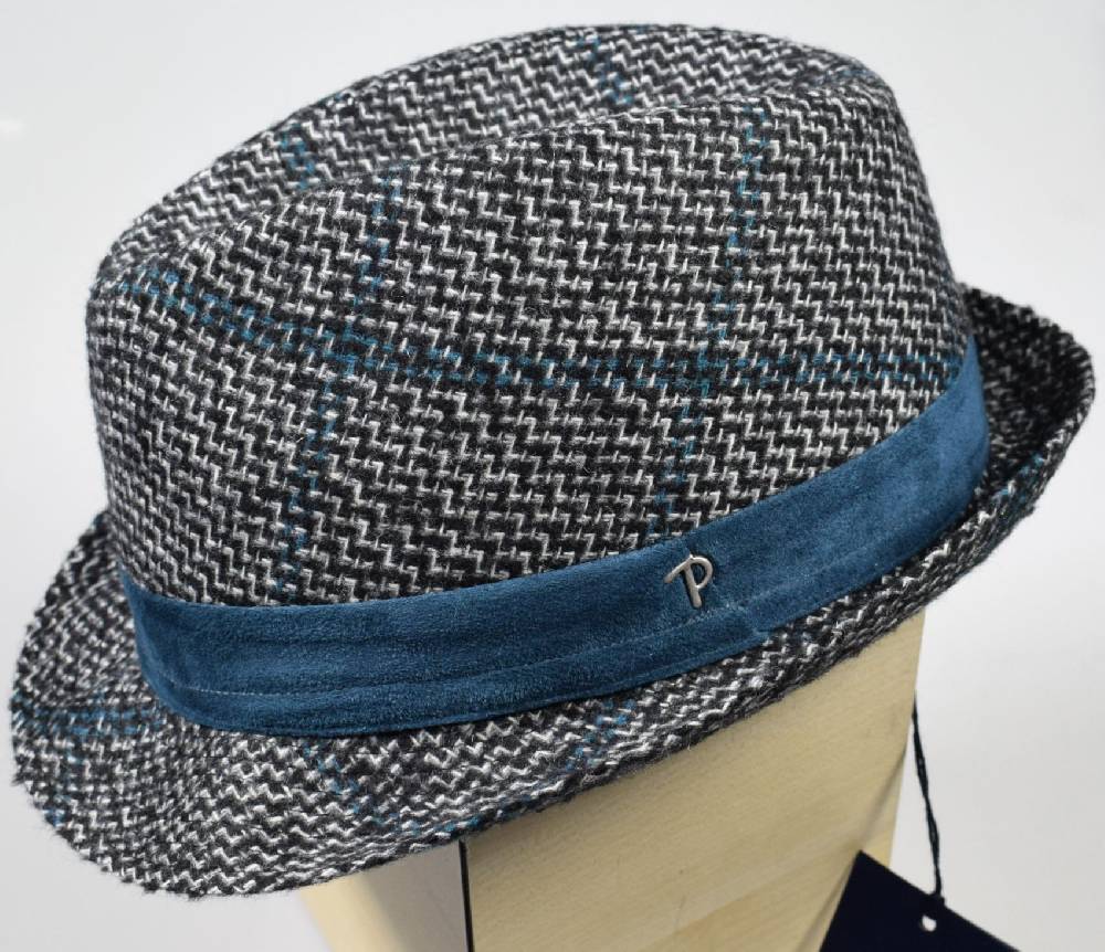 Panizza Cappello Moda Trilby Panizza Fantasia A Quadri