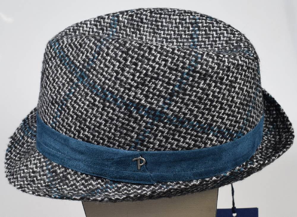 Panizza Cappello moda trilby panizza fantasia a quadri