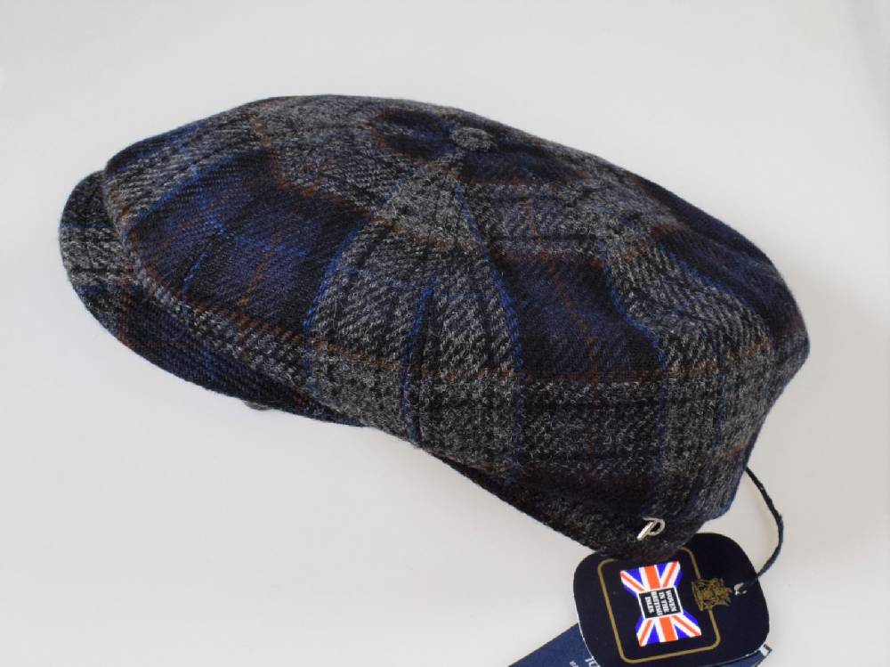 Panizza Cappello Panizza Fantasia British Blu A Quadri Peaky Blinders