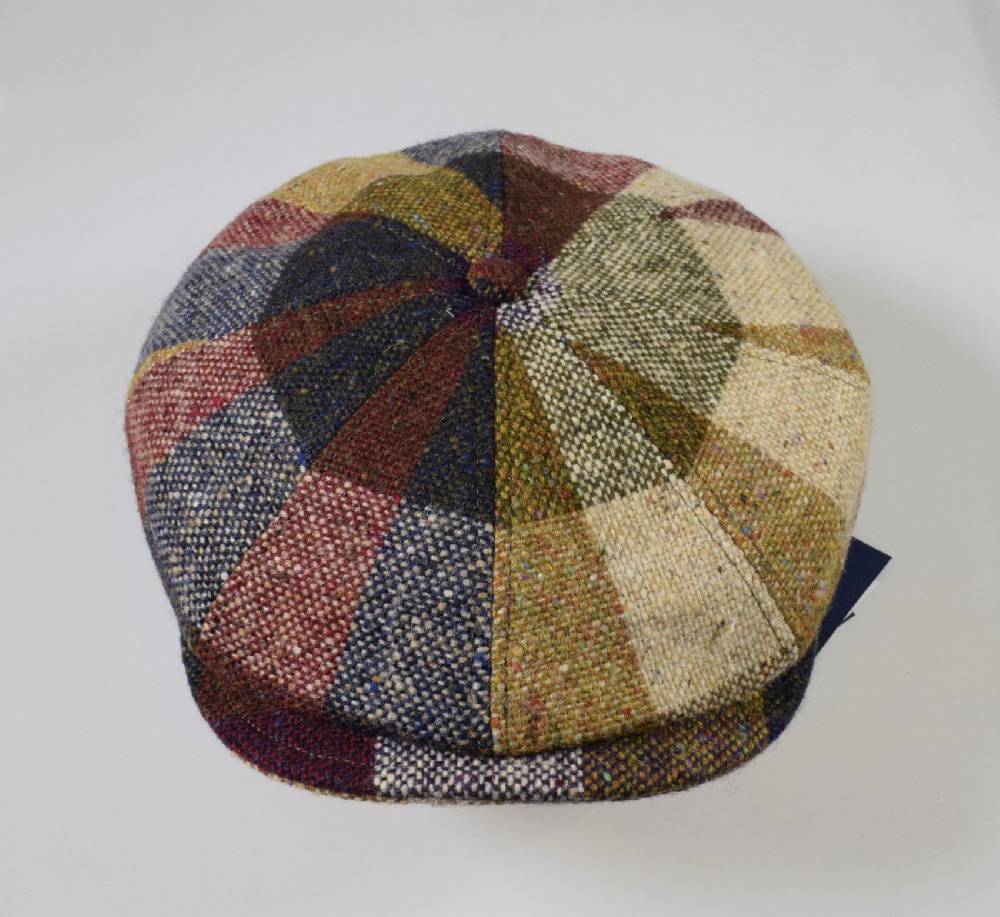 Panizza Cappello Panizza Lana Tweed Donegal Irlandese Peaky Blinders