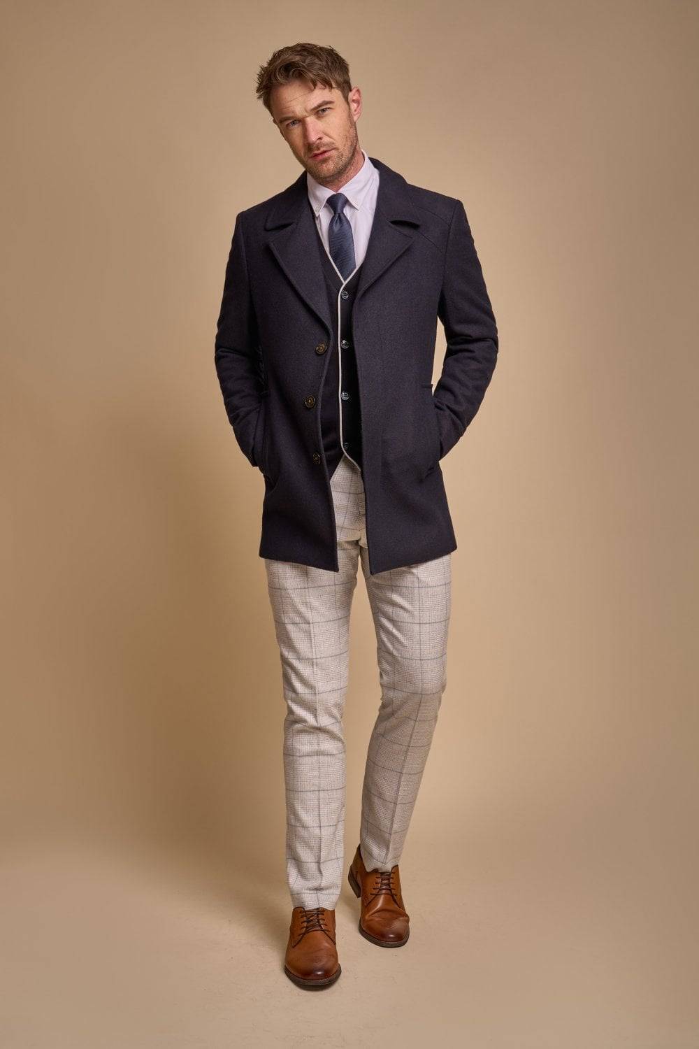 House Of Cavani Cappottino Moda Cavani In Misto Lana