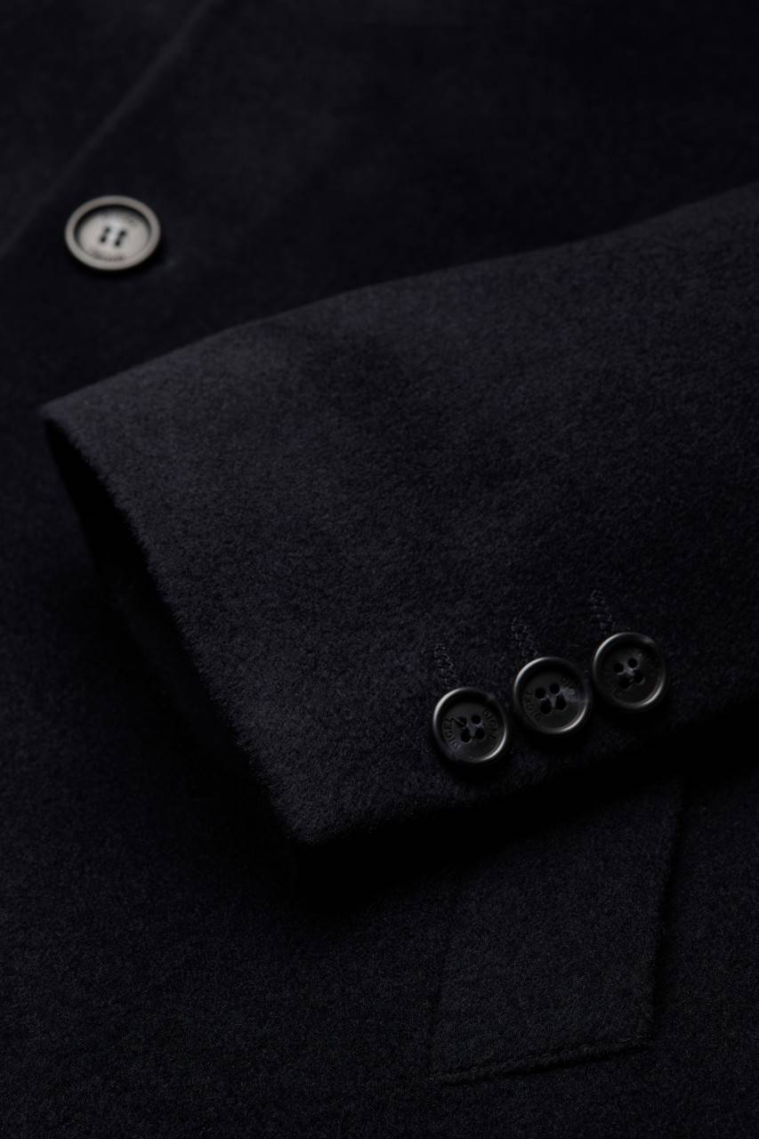 Digel Cappotto Digel Blu Slim Fit In Misto Cashmere